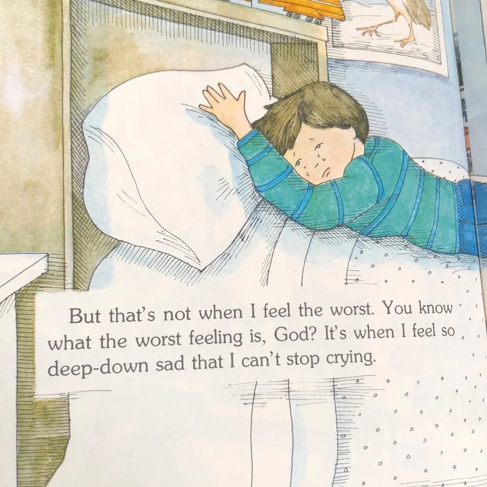 David and I Talk To God Psalms for Children Books 1980s Christian VTG books